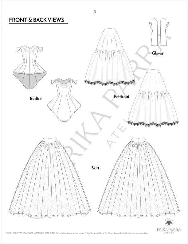 Cinderella Brandy Doll Dress Sewing Pattern PDF - Image 6